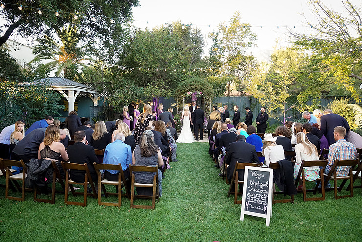 Weddings at Ojai, CA/Lavender Inn, bed and breakfast