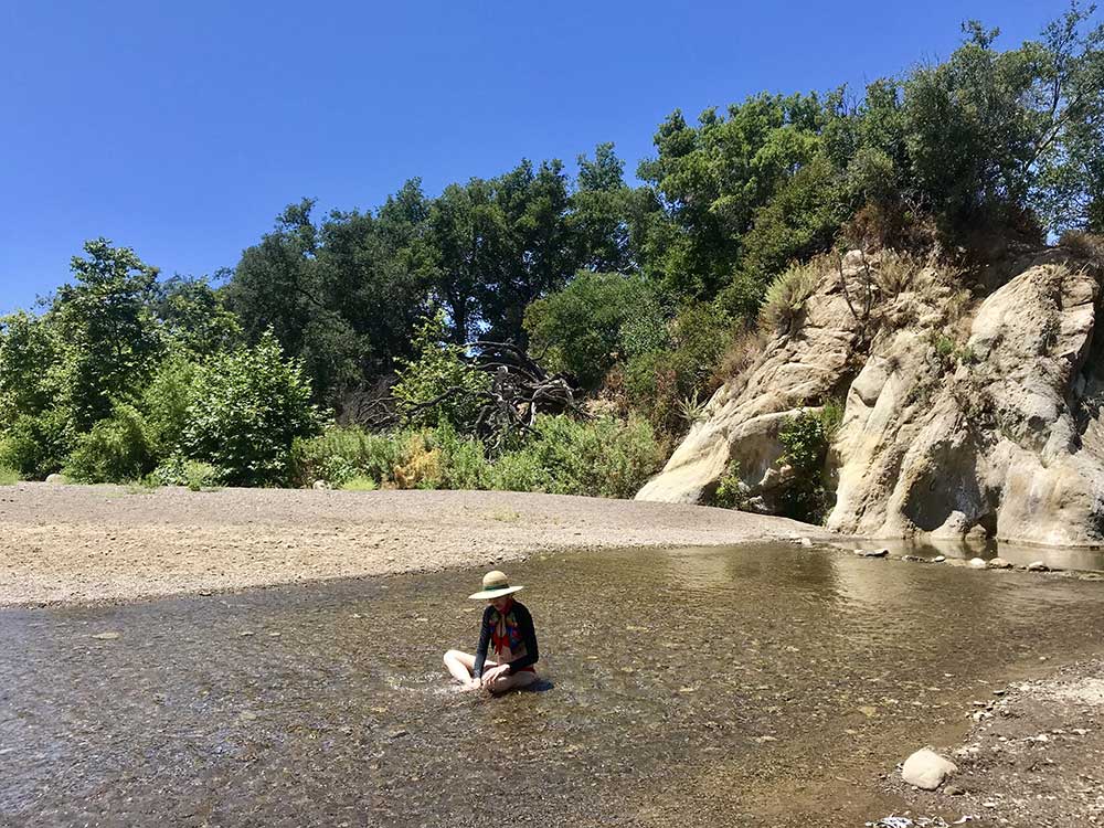 Swimming Hole, CA/Lavender Inn, bed and breakfast