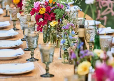 wedding table.